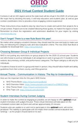 2021 Virtual Contest Student Guide - Ohio History Connection