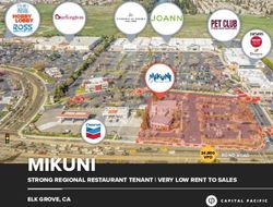 MIKUNI STRONG REGIONAL RESTAURANT TENANT | VERY LOW RENT TO SALES ELK GROVE, CA - LoopNet