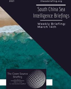 South China Sea Intelligence Briefings
