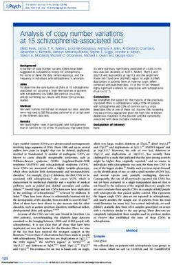 Analysis of copy number variations at 15 schizophrenia-associated loci
