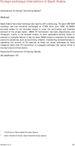 Foreign exchange intervention in Saudi Arabia - Bank for ...