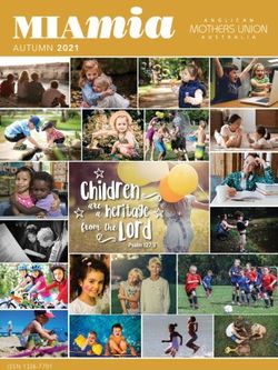 AUTUMN 2021 - MU Diocese of Melbourne