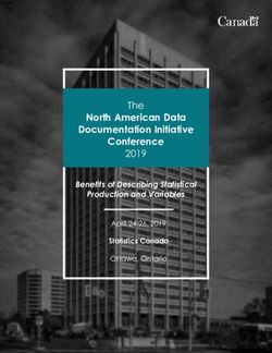 North American Data Documentation Initiative Conference - The 2019 Benefits of Describing Statistical