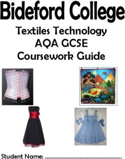 AQA GCSE Textiles Technology Coursework Guide - Student Name: ..
