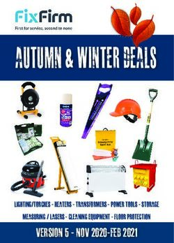 AUTUMN & WINTER DEALS - VERSION 5 - NOV 2020-FEB 2021 MEASURING / LASERS - CLEANING EQUIPMENT - FLOOR PROTECTION - FIXFIRM