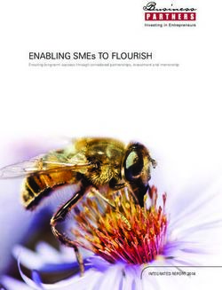 ENABLING SMEs TO FLOURISH - Business Partners Limited