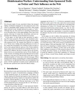 Disinformation Warfare: Understanding State-Sponsored Trolls on Twitter and Their Influence on the Web