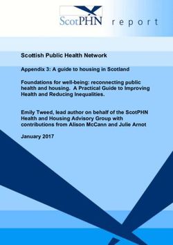 Scottish Public Health Network - ScotPHN