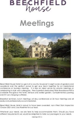 Meetings - Beechfield House