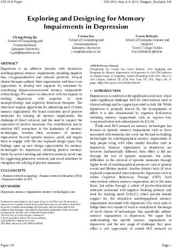 Exploring and Designing for Memory Impairments in Depression