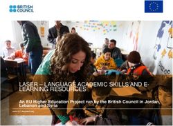 LASER - LANGUAGE ACADEMIC SKILLS AND E- LEARNING RESOURCES - An EU Higher Education Project run by the British Council in Jordan, Lebanon and ...