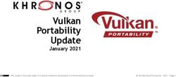 Vulkan Portability Update - January 2021 - Khronos Group
