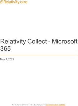 Relativity Collect - Microsoft 365 - May 7, 2021 - For the most recent version of this document, visit our documentation website - Relativity ...