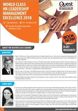 WORLD CLASS HR LEADERSHIP MANAGEMENT EXCELLENCE 2018 - Quest Conferences