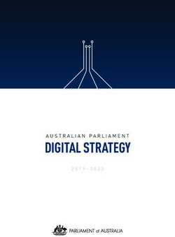 DIGITAL STRATEGY AUSTRALIAN PARLIAMENT - Parliament of ...