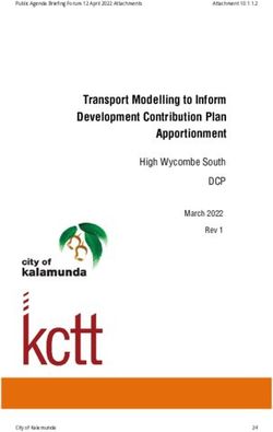 Transport Modelling to Inform Development Contribution Plan Apportionment - DCP High Wycombe South