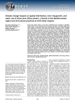Climate change impacts on spatial distribution, tree-ring growth, and water use of stone pine (Pinus pinea L.) forests in the Mediterranean region ...