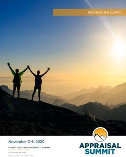 REACHING THE SUMMIT - November 3-6, 2020 - Appraisal Summit