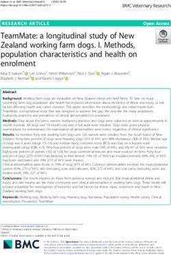 TeamMate: a longitudinal study of New Zealand working farm dogs. I. Methods, population characteristics and health on enrolment - BMC Veterinary ...