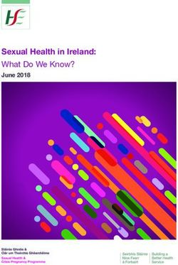 Sexual Health in Ireland: June 2018 What Do We Know? - sexualwellbeing.ie