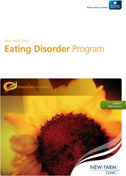 Eating Disorder Program - New Farm Clinic