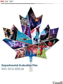 Departmental Evaluation Plan 2021-22 To 2025-26 Departmental Evaluation ...