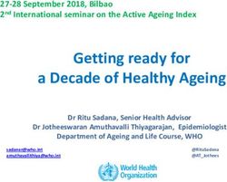 Getting ready for a Decade of Healthy Ageing - unece
