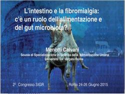 L'intestino e la fibromialgia: c'è un ruolo dell'alimentazione e del gut microbiota? - SIGR