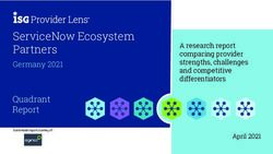 ServiceNow Ecosystem Partners - Germany 2021 Quadrant Report - agineo