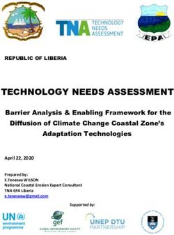 TECHNOLOGY NEEDS ASSESSMENT - UNEP ...