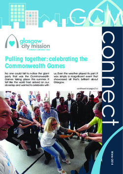 Pulling together: celebrating the Commonwealth Games