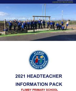 2021 HEADTEACHER INFORMATION PACK - FLIMBY PRIMARY SCHOOL - West Lakes Multi ...