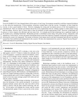 Blockchain-based Covid Vaccination Registration and Monitoring - arXiv