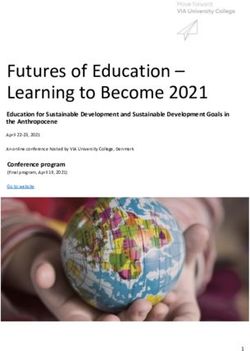 Futures of Education - Learning to Become 2021 - VIA ...