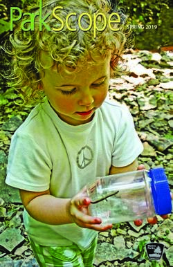 SPRING 2019 - Metro Parks