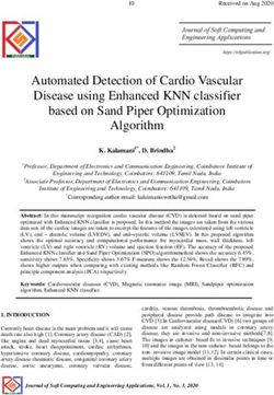 Automated Detection of Cardio Vascular Disease using Enhanced KNN classifier based on Sand Piper Optimization Algorithm