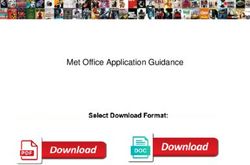 MET OFFICE APPLICATION GUIDANCE - MCMILLEN FAMILY FOUNDATION