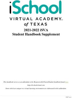 Student Handbook Supplement - 2021-2022 iSVA - iSchool Virtual ...