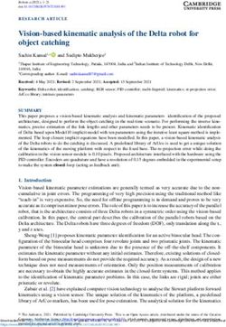 Vision-based Kinematic Analysis Of The Delta Robot For Object Catching