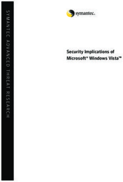 Security Implications of Microsoft Windows Vista