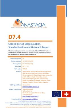 D7.4 Second Period Dissemination, Standardization and Outreach Report