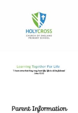 Parent Information - Holy Cross Church of England Primary ...