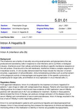 5.01.01 Federal Employee Program