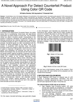 A Novel Approach For Detect Counterfeit Product Using Color QR Code