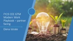 FY23 CEE GTM Modern Work Playbook - partner facing Elena Istrate