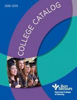 2018-2019 Bon Secours Memorial