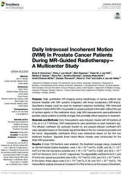 Daily Intravoxel Incoherent Motion (IVIM) In Prostate Cancer Patients During MR-Guided Radiotherapy- A Multicenter Study - Frontiers