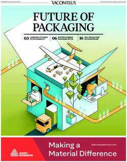 FUTURE OF PACKAGING - Switch Packaging Specialists