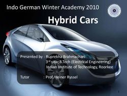 Hybrid Cars Indo German Winter Academy 2010 - Presented by : Ruprekha Brahmachari
