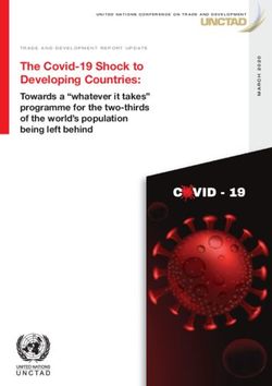 The Covid-19 Shock to Developing Countries: UNCTAD